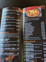 Just Kabab menu