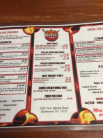 The Original Ronnie's Bbq menu