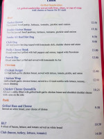 Lighthouse Cafe Bakery menu