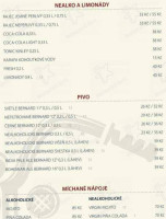 Beer Warehouse menu