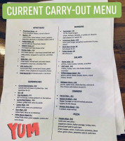 Egan's Pub menu