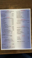 Peggy's Closed menu