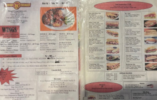 Wings N Things menu