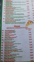 Pizzeria Roma menu