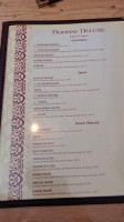 Bombay Deluxe Indian menu