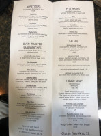 Sophia's Cafe menu