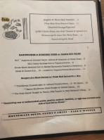 The Little Brick Pub menu