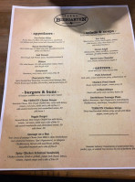 Texas Biergarten menu