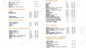 Restaurace Vítkova Hora menu