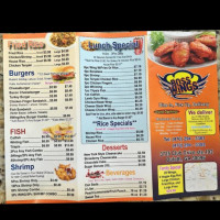 Boss Wings menu