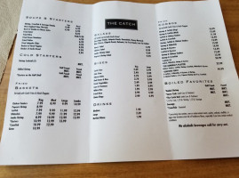 The Catch menu