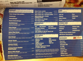 Xtreme Pizza menu