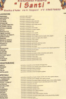 Chiuso menu