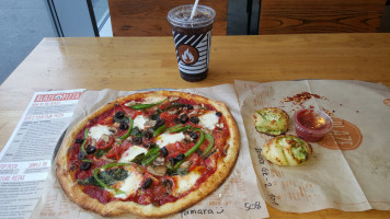 Blaze Pizza food