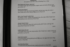 Skål Public House menu