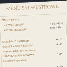 Dom Restauracyjny Hupka Menu