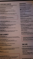 Hudsons Canada's Pub menu