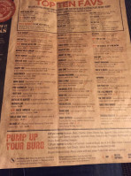 The Works Craft Burgers Beer menu