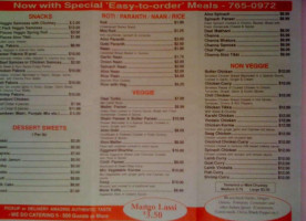 Hot Pot Grill Authentic Indian Cuisine, Pakora Palace Sweet Shop menu