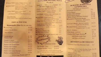 Loulou's Breakfast Pizzeria menu