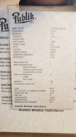 Publik Eds menu