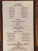 Galloway Grill menu