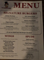 The Tumble Inn menu