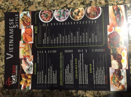 Viet Taste menu