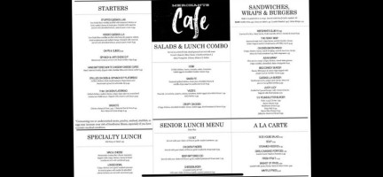 Merchants Cafe menu