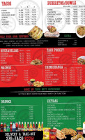 Taco Boyz menu