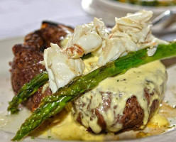 Myron's Steakhouse food