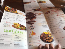 Famous Dave's -b-que menu