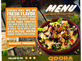 Qdoba Mexican Grill food