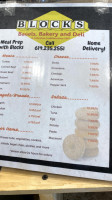 Block’s Bagels And Deli menu