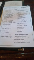 Sunset Hills Vineyard menu