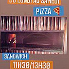 Pizza de L'Ara menu