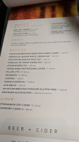 Moxies menu