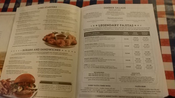 Lone Star Texas Grill menu