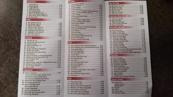 Chan Can Wok menu