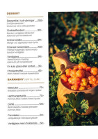 Restaurang Ester menu