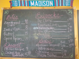 Bierock menu