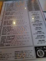 Elm Street Tap Room menu