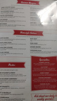 Flo's Burger Diner menu