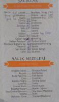 Arcadium Balıkçı Göktürk menu