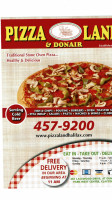 Pizza Land & Donair food