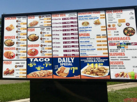 Louisiana Fried Chicken menu