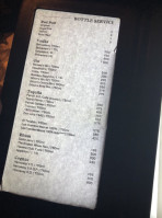 Café Balance menu