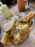 Crazy King Burrito food