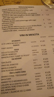 L'acino menu