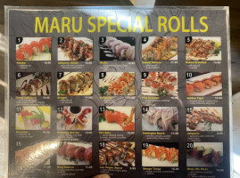 Maru Sushi food